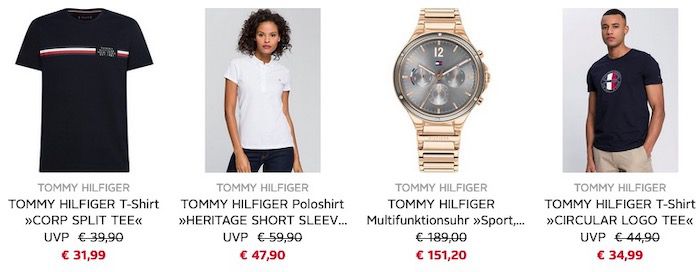 OTTO Marke der Woche: Tommy Hilfiger mindestens 20% Rabatt + 15% Extra Rabatt mit Gutschein