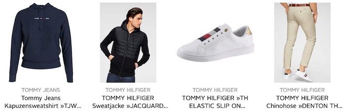 OTTO Marke der Woche: Tommy Hilfiger mindestens 20% Rabatt + 15% Extra Rabatt mit Gutschein