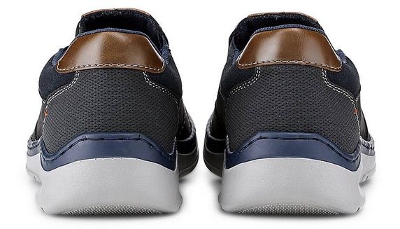 Rieker Komfort Leder Slipper in Dunkelblau für 38,64€ (statt 55€)