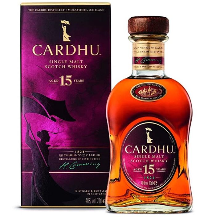 Cardhu 15 Jahre Single Malt Scotch Whisky ab 31,92€ (statt 42€)