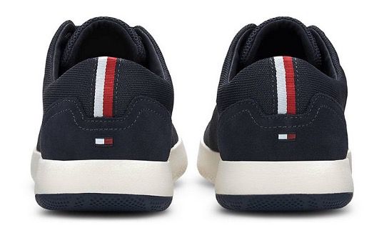 Tommy Hilfiger Freizeit Schnürer Light Weight Textile Lace Up Shoe in Dunkelblau für 66,30€ (statt 120€)