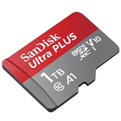 SANDISK Ultra PLUS 1TB microSD Karte ab 89,99€ (statt 104€)