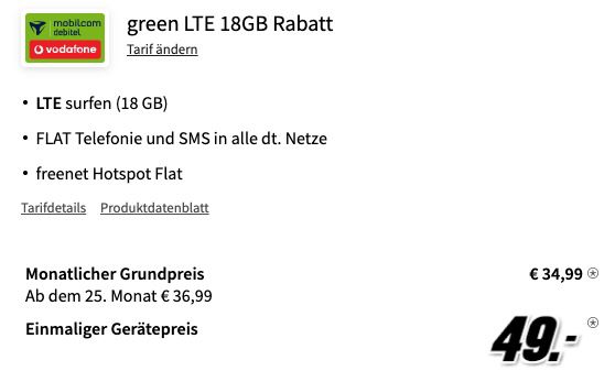 🔥 Samsung Galaxy S21+ 5G für 49€ + Vodafone Allnet Flat mit 18GB LTE für 34,99€ mtl. + 100€ Samsung Pay Guthaben