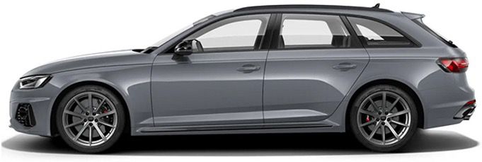 Gewerbe: AUDI RS4 Avant Tiptronic in Nardograu mit 450PS für 479€ netto mtl.   LF 0,70