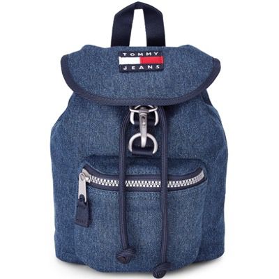 Tommy Jeans Heritage Rucksack aus Baumwolle in Blau für 55,22€ (statt 74€)