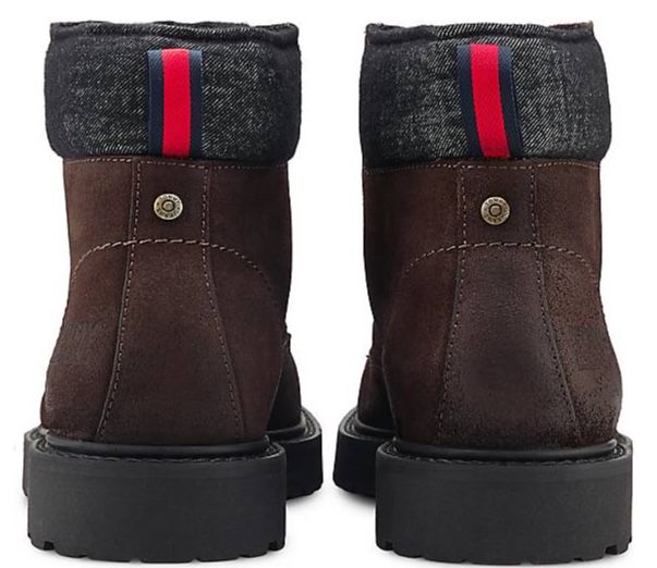 Tommy Jeans Lace Up Boots in Braun für 63,71€ (statt 90€)