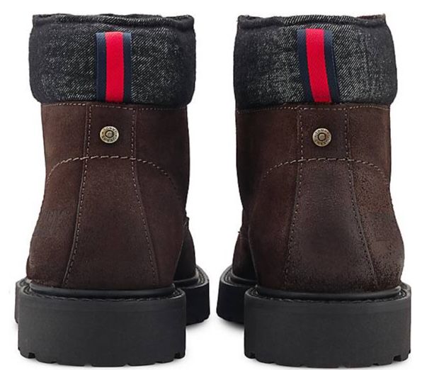 Tommy Jeans Lace Up Boots in Braun für 63,71€ (statt 90€)