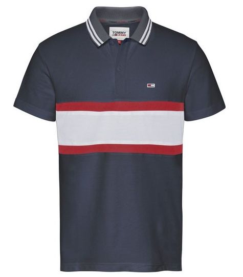 Tommy Jeans Mix Media Band Poloshirt ab 28,34€ (statt 70€)