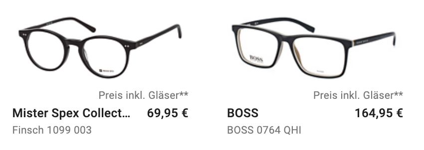 Mister Spex: 40% Rabatt auf alle Gläser & Veredelungen