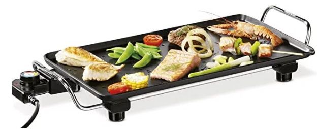 Princess Tischgrill Pro mit Teppanyaki Grillplatte für 37,94€ (statt 54€)