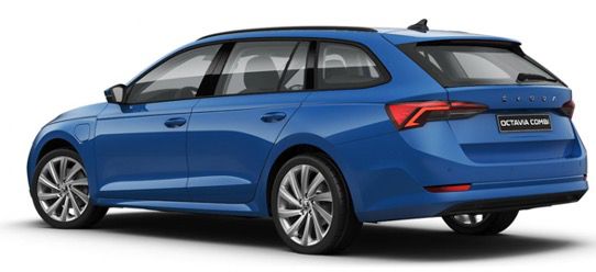 Gewerbe: Skoda Octavia Combi iV Hybrid mit 204PS in Energy Blau für 58,82€ mtl. netto   LF 0,25