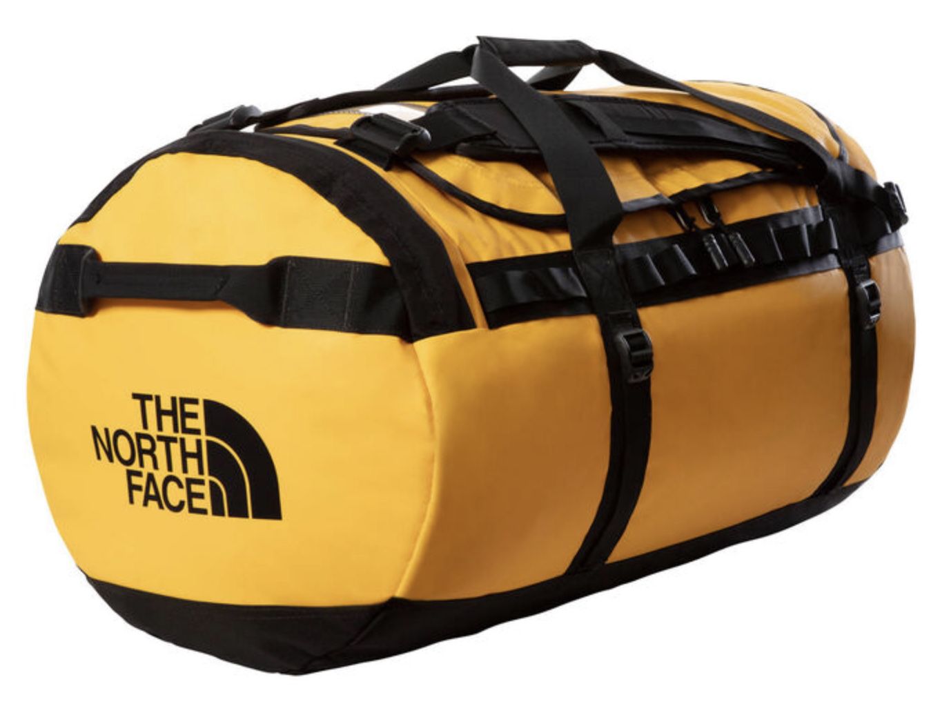 The North Face Reisetasche Base Camp Duffel L in Gelb für 82,41€ (statt 115€)
