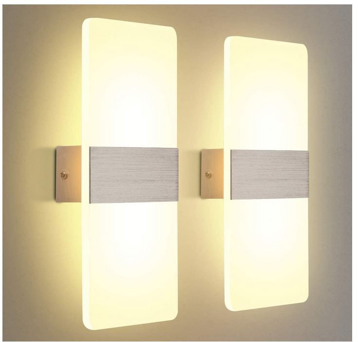 KINGSO LED 2er Pack Wandleuchten für 17,99€ (statt 30€)