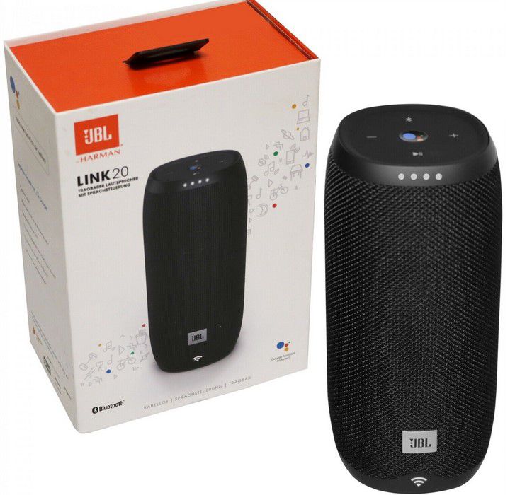 JBL Link 20 Lautsprecher mit Sprachsteuerung für 80,91€ (statt 102€)