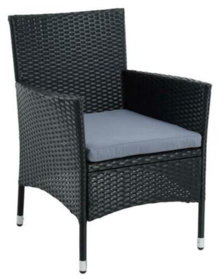 Estexo Polyrattan Sitzgruppe: Sitzbank + 2 Stühle + Tisch für 149,95€ (statt 189€)