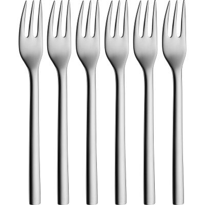 WMF Nuova Kuchengabel Set (6 tlg.) aus Edelstahl für 12,95€ (statt 26€)