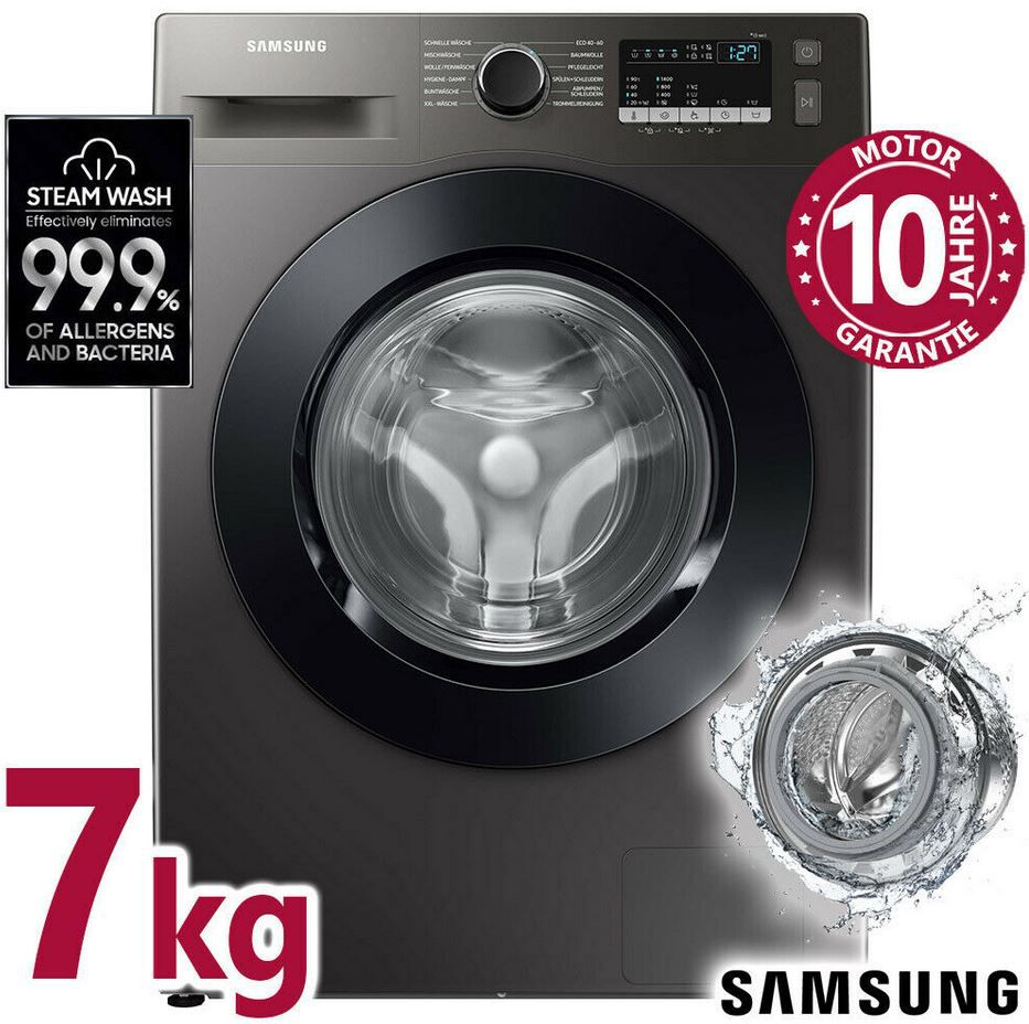 Samsung WW70T4 Waschmaschine 7kg Inverter Motor, Dampf Funktion für 373€ (statt 460€)
