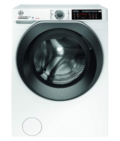 Hoover H WASH 500 HDQ 496AMBS Waschtrockner mit 9 kg & 6 kg für 371€ (statt 450€)