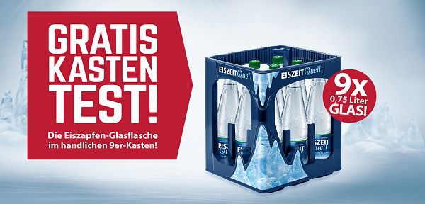 Mineralwasser EiszeitQuell kostenlos ausprobieren