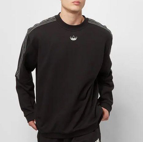 adidas SPRT Sweat Crew Sweater in Schwarz für 38,99€ (statt 57€)
