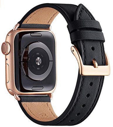 50% Rabatt auf QUAZNZ Lederarmbänder (38   44mm) für Apple Watch ab 9,99€   Prime