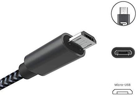 5er Pack RAMPOW Micro USB Schnellladekabel mit Nylon geflochten für 5,99€ (statt 12€)   Prime