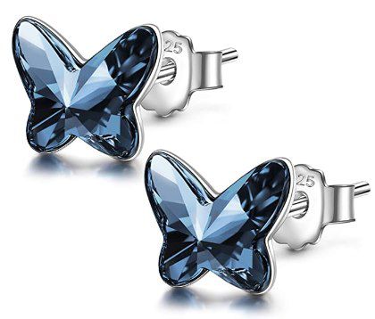 Angel Nina Damen Ohrring Schmetterling für 7,99€   Prime