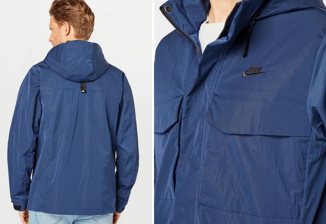 Nur wenige: Nike Herrenjacke M65 mit Kapuze für 42,90€ (statt 105€)