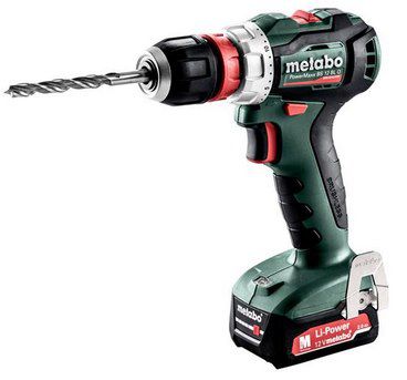 Metabo PowerMaxx BS 12 BL Q Akku Bohrschrauber mit 2x 2Ah Akku, Ladegerät & Koffer für 65,99€ (statt 135€)