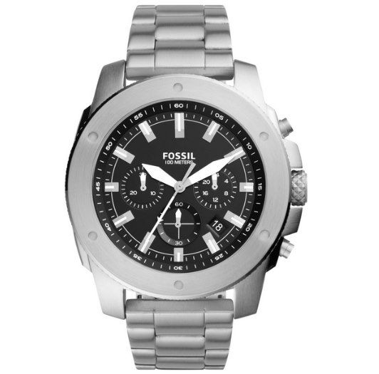 Fossil Chronograph Mega Machine in Silber oder Schwarz für je 67,32€ (statt 119€)