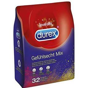 32er Pack Durex Gefühlsecht Kondome Mix für 15,99€ (statt 26€)