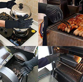 Fretrecy Ofen  & Grillhandschuhe für zu bis 800°C für 10,87€ (statt 16€)