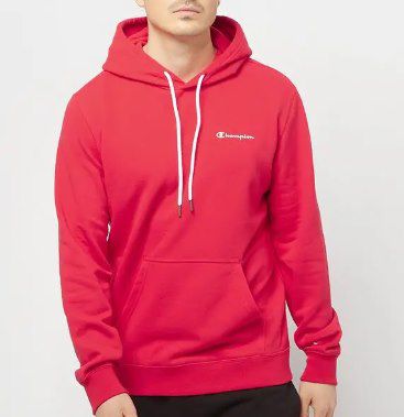 Champion Legacy Hooded Sweatshirt in Rot für 31,99€ (statt 60€)