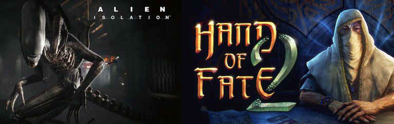 Epic Games: Hand of Fate 2 & Alien: Isolation kostenlos spielen