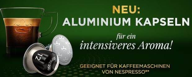 Jacobs Espresso Ristretto – 220 Kaffee Kapseln Nespresso für 34,90€ (statt 40€)