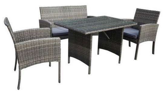Loungegarnitur Marokko in Anthrazit ab 189€ (statt 249€)