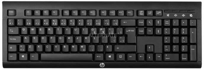 HP K2500 Wireless Tastatur für 12,99€ (statt 24€)