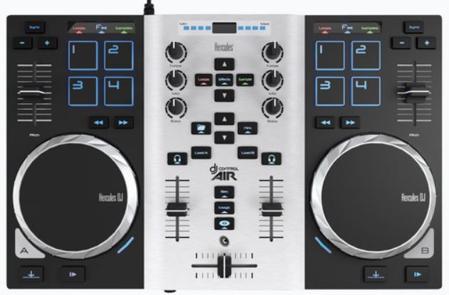 Hercules DJ Control Air S DJ Controller für 65,90€ (statt 130€) + gratis USB Partylampe