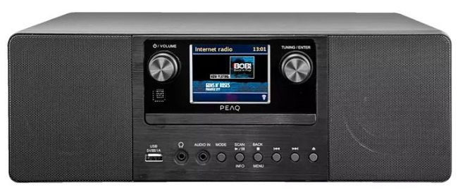 PEAQ PDR 360 BT B DAB+ Internetradio mit Bluetooth für 145€ (statt 189€)