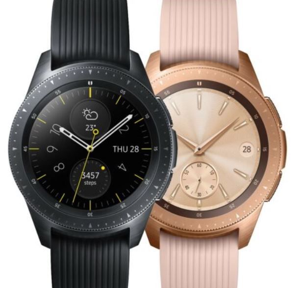 Samsung Galaxy Watch 42mm Gold o. Schwarz für je 110,61€ (statt neu 162€)   gebraucht