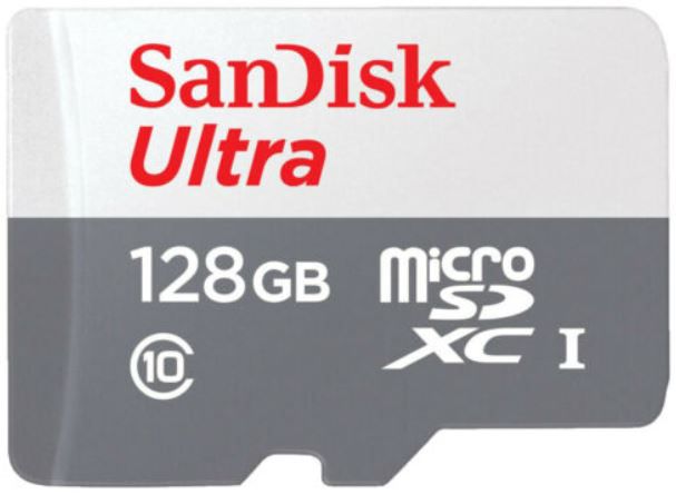 SanDisk Ultra MicroSDXC Speicherkarte 128GB für 10€ (statt 15€)