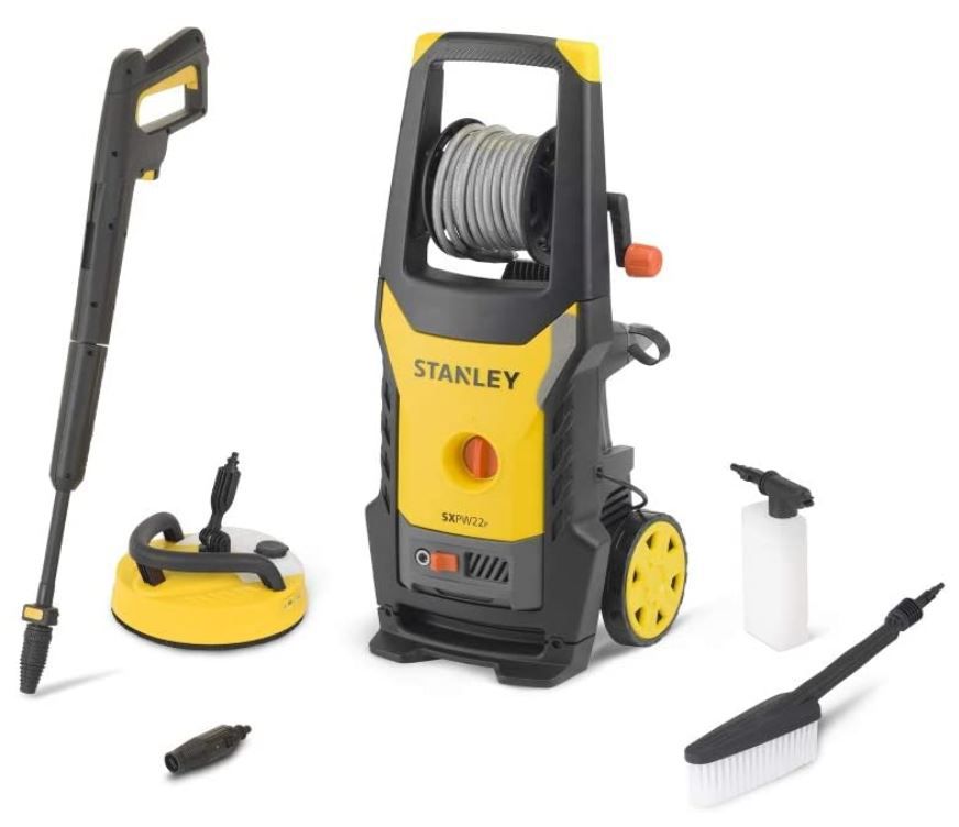 Stanley SXPW22PE Hochdruckreiniger mit Flächenreiniger für 92€ (statt 149€)