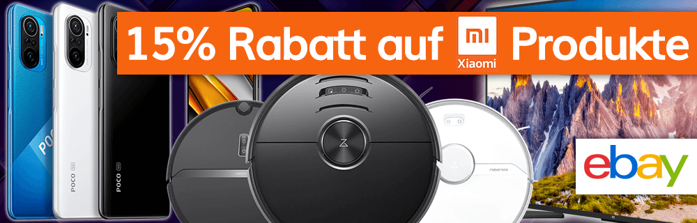 eBay: 15% Rabatt auf ausgewählte Xiaomi-Artikel