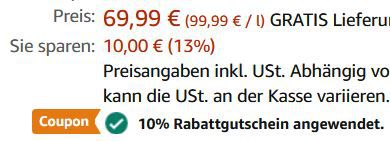 Laphroaig Lore Islay Single Malt Scotch Whisky mit Geschenkverpackung für 57,71€ (statt 69€)