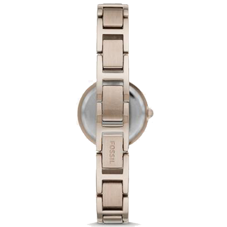 Fossil Edelstahl Damenuhr   Karli Mini   in Pastellrosa für 59,60€ (statt 150€)