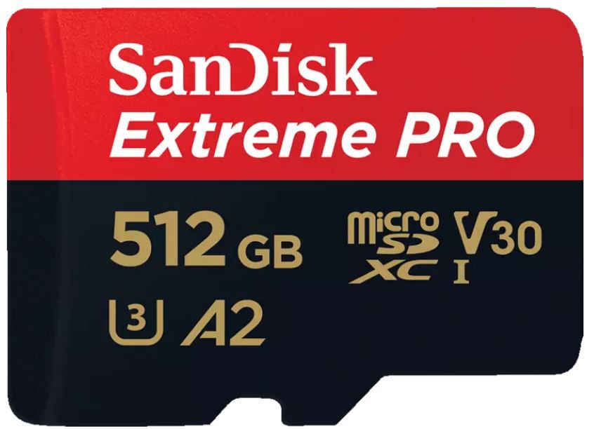 SANDISK Extreme PRO 512GB Micro SDXC A2 Speicherkarte für 89€ (statt 110€)