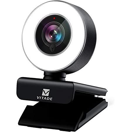 Vitade 960A   1080p Webcam mit Ringlicht für 35,99€ (statt 45€)