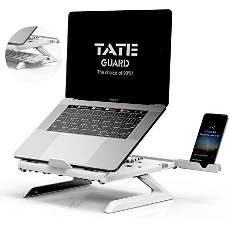 TATE GUARD Laptopständer mit 9 versch. Positionen für 10,99€ (statt 22€)   Prime