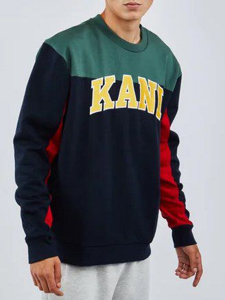 Karl Kani College Block Sweatshirt für 39,99€ (statt 67€)   S, M & XL