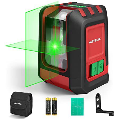 METERK LL TR2 GS   30m Kreuzlinienlaser (selbstnivellierend) für 27,99€ (statt 40€)